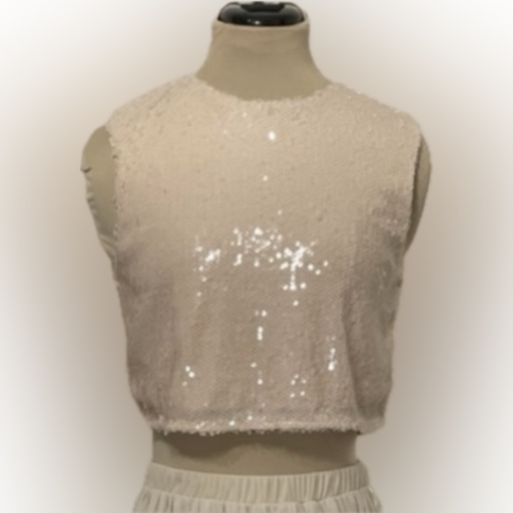 NWT Fashion Nova What A Doll Sequin Top